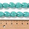 Synthetic Coral Dyed Carved Beads Strands CORA-P004-01C-3