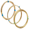 3 Bundles 3 Size Brass Craft Wire Sets CWIR-BC0001-41-1