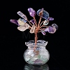 Natural Fluorite Chips Tree Decorations PW-WG17210-06-1