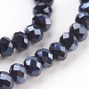 Electroplate Glass Beads Strands LS-GLAA-K027-FP-A01-3