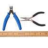 Kissitty Carbon Steel Jewelry Pliers PT-YS0001-01-7