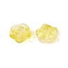 Baking Paint Transparent Glass Beads DGLA-N018-01J-2