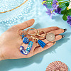 Star Resin & Shell Keychains KEYC-TAC00087-01J-5