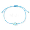 Adjustable Glass Seed Bead Link Bracelets DH6590-6-1
