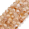 Heated Natural Citrine Beads Strands X-G-NH0010-04-2