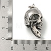 316 Surgical Stainless Steel Pendants STAS-Z073-115AS-3