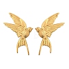 304 Stainless Steel Stud Earrings EJEW-Q027-01G-2