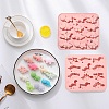 Cartoon Dinosaur Food Grade Silicone Molds DIY-CJC0006-02-5