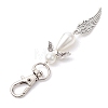 Angel & Wing Alloy Pendant Decoration HJEW-JM02307-5