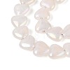 Electroplate Natural Quartz Crystal Beads Strands G-T144-40-3