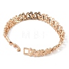 Brass Link Chain Bracelets for Women Men BJEW-P324-01I-KCG-3