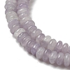 Natural Lepidolite/Purple Mica Stone Beads Strands X-G-K343-C03-02-4