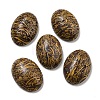 Natural Elephant Skin Jasper/Miriam Stone/Calligraphy Stone Cabochons G-C115-01A-24-1