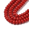 Dyed Synthetic Coral Beads Strands CORA-P010-05A-3