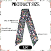 1Pc Mushroom Printed Polyester Wrap Lady Belts AJEW-CP0009-89B-2