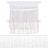 1 Yard Glass Beaded Tassel Ribbon DIY-FG0010-38C-6