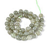 Natural Hetian Jade Beads Strands G-N353-08A-01-3