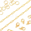 DIY Paperclip Chain Necklace Making Kit DIY-YW0005-34-2
