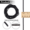 5M Braided Leather Cord with Core WL-BBC0001-01A-02-2