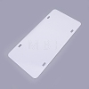 Blank Aluminum Plates DIY-WH0097-07-1