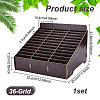 36-Grid Wooden Cell Phone Storage Box AJEW-WH0348-93A-2