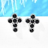 304 Stainless Steel Stud Earrings EJEW-F361-19P-1