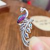 Phenix Zinc Alloy Enamel Cuff Rings FS-WGBA5CA-01-1