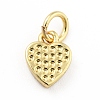 Rack Plating Brass Enamel Charms KK-G387-07G-04-2