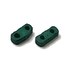 2-Hole Baking Paint Glass Seed Beads SEED-S023-17A-14-2