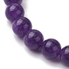 Gemstone Stretch Bracelets BJEW-JB11028-5