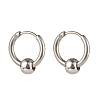 304 Stainless Steel Huggie Hoop Earrings EJEW-JE04555-01-1