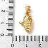 304 Stainless Steel Pendants SA-CBA2A5E-01G-05-3