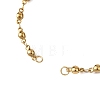 304 Stainless Steel Cable Chain Ball Link Chain Bracelet Making AJEW-JB01458-01-2