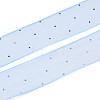 Single Face Printed Polyester & Acrylic Satin Ribbon SRIB-T009-06E-2