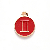 Alloy Enamel Pendants LS-X-ENAM-S124-01B-07I-2