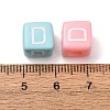 Opaque Acrylic European Beads AC-CBA7A73-01D-3