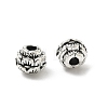 Tibetan Style Alloy Flower Spacer Beads X-TIBEB-O004-74-2