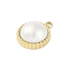 Acrylic Imitation Pearl Charms STAS-P366-28G-2