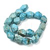 Natural Magnesite Beads Strands GG-CBA6BAC-F06-5