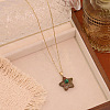 Natural Unakite Pendant Necklaces WG2F85E-02-1