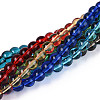 Transparent Glass Beads Strands GLAA-N058-4mm-B01-2