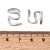 304 Stainless Steel Cuff Earrings EJEW-L313-01P-5