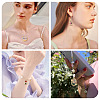 10Pcs 2 Styles Transparent Resin Pendants RESI-TA0005-61-7