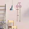 Cherry Non-woven Fabrics Hairpin Hair Clip Hanging Holder Storage Organizer ODIS-WH0025-129B-7