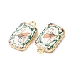 Printed Alloy Pendants AL-CBA7256-16B-G-3