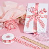 Polyester Plaid Ribbon OCOR-WH20002-28A-4