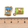 304 Stainless Steel Enamel Pendants STAS-Z140-23G-3