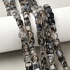 Natural Dragon Veins Agate Beads Strands G-G177-E19-01-5