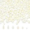 160Pcs 6 Style Glass Pearl Beads HY-AR0001-13-1