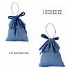 Satin Bags with Drawstring Jewelry Gift Bags ABAG-CJC0001-009C-2